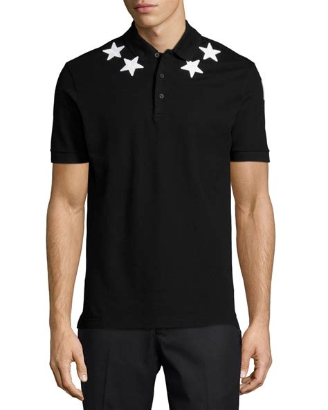 givenchy star polo shirt men|Givenchy polo shirts for men.